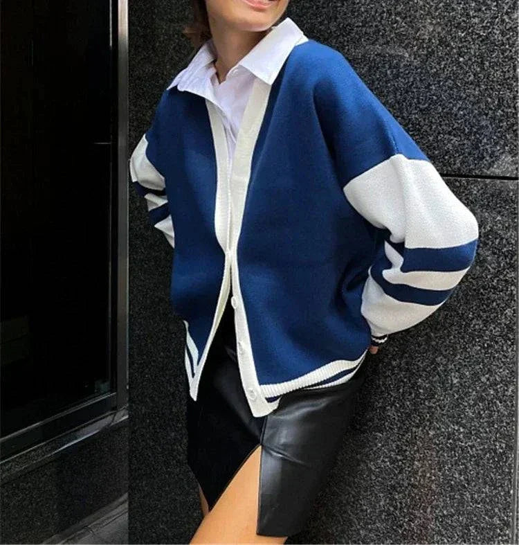 Capri Striped Cardigan