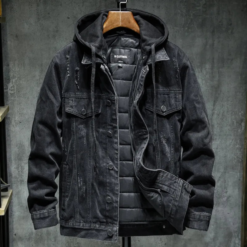 Harrow Denim Hooded Jacket