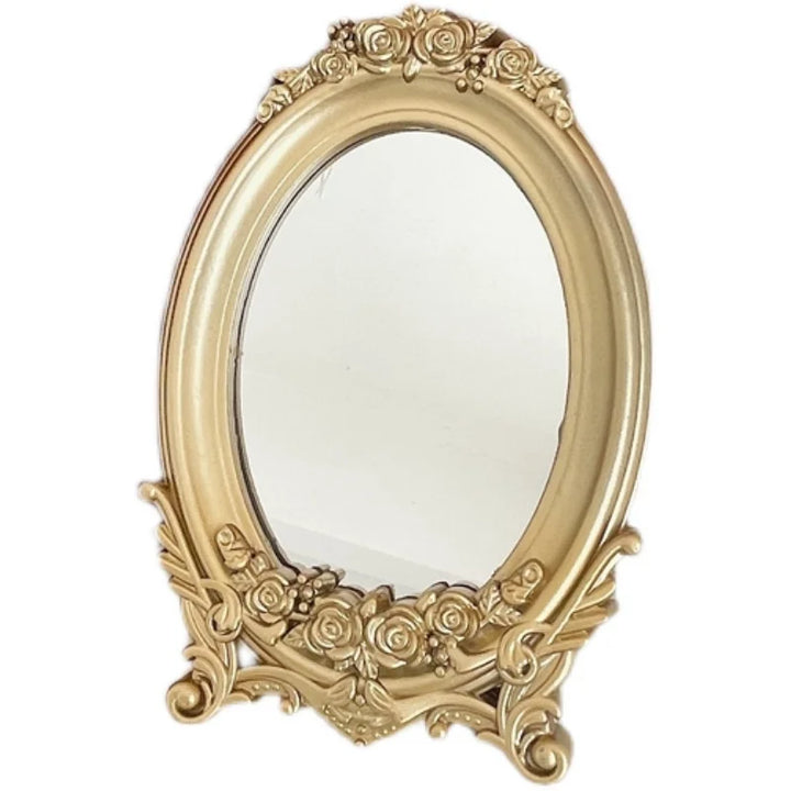 Château Élise Gold Vanity Mirror
