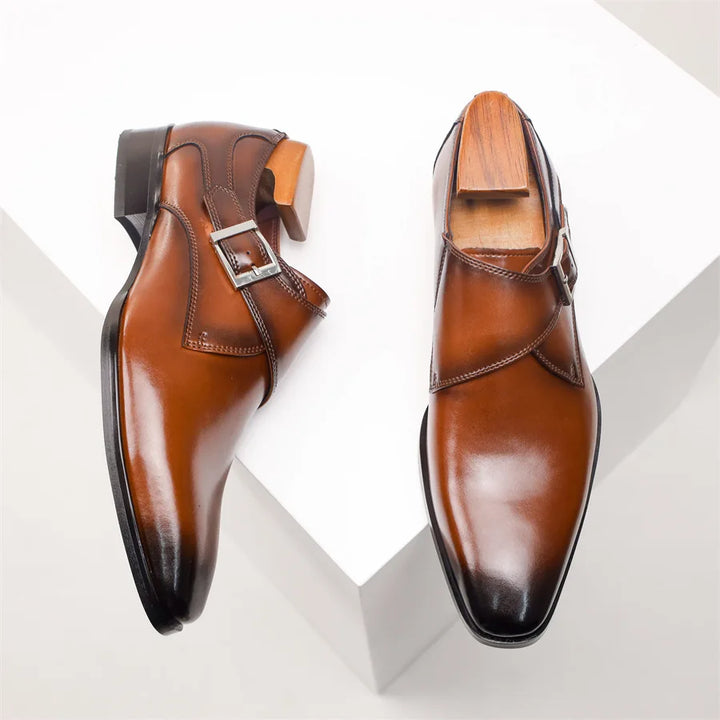 Verona Monk Strap Dress Shoes