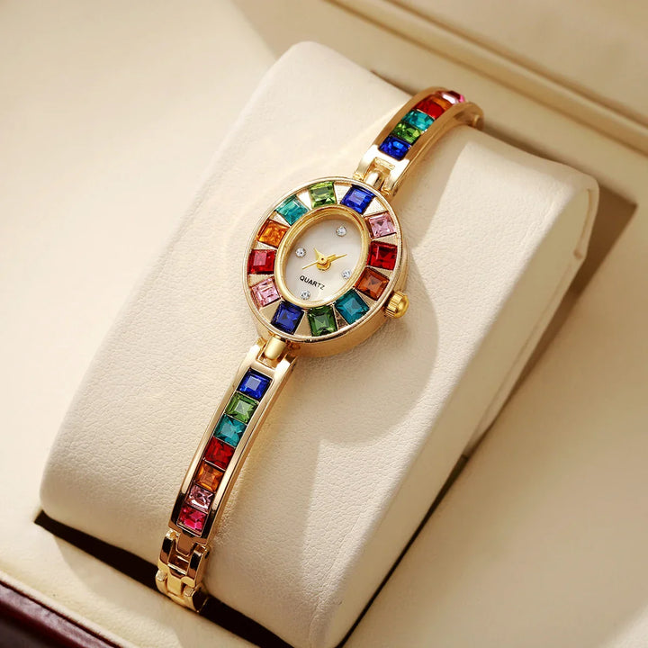Solaria Gemstone Bracelet Watch
