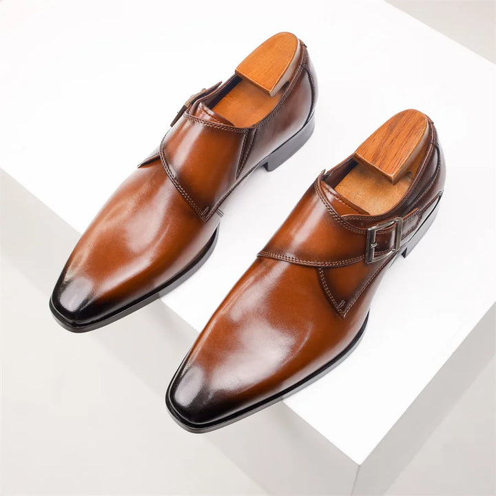 Verona Monk Strap Dress Shoes