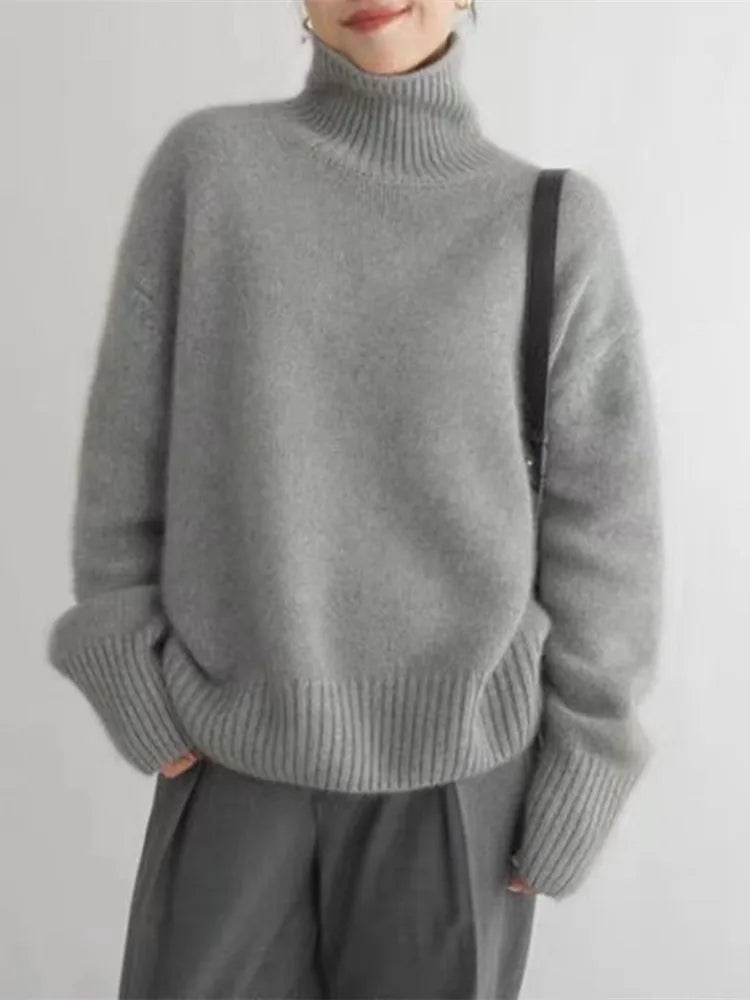 Harlowe Cozy Knit Turtleneck