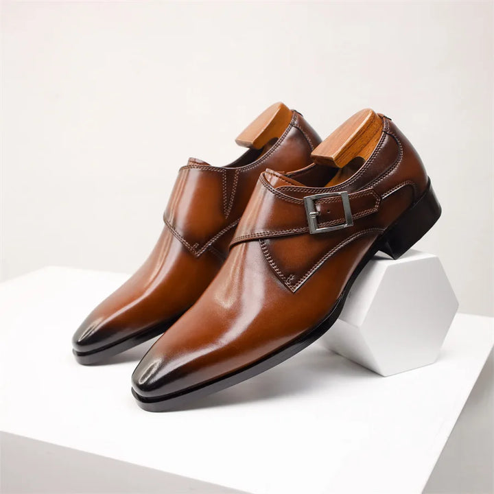 Verona Monk Strap Dress Shoes