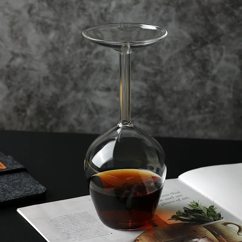 Upside-down Decanter Glass