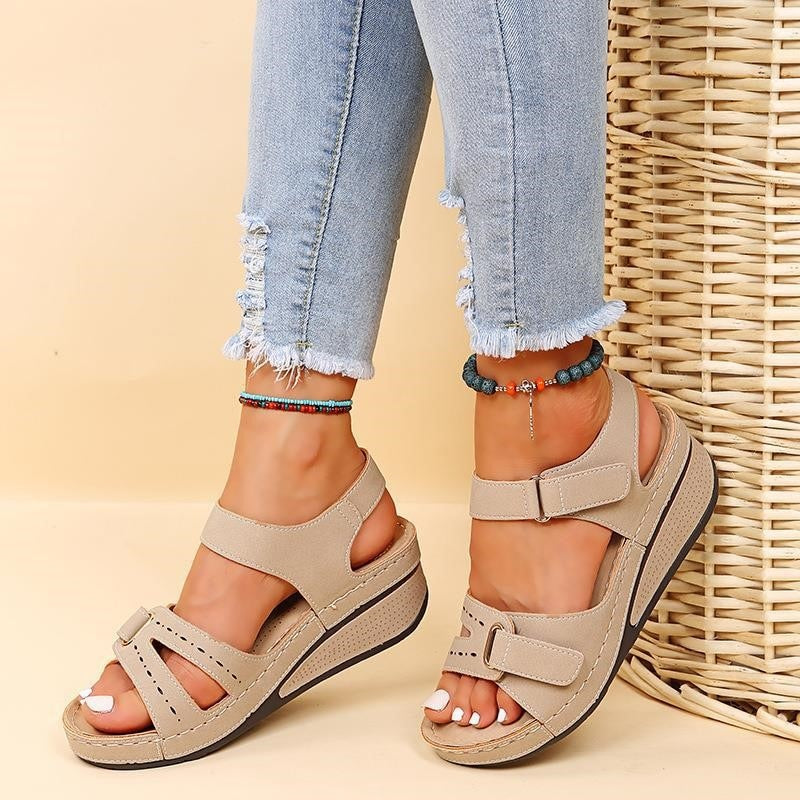 Sorrento Leather-Look Sandal