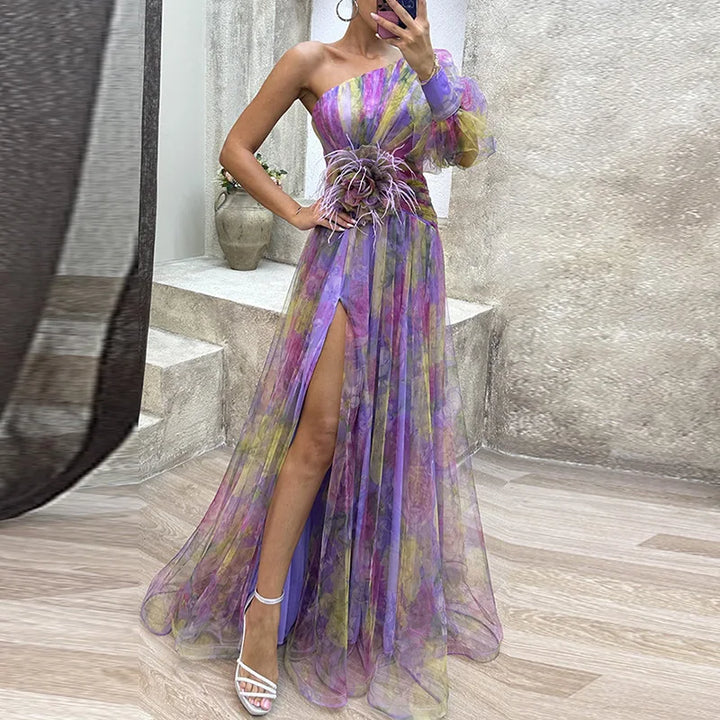 Aurelia Floral Tulle Dress