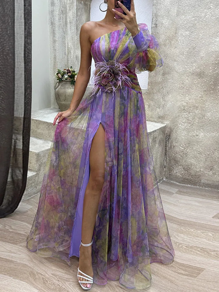 Aurelia Floral Tulle Dress
