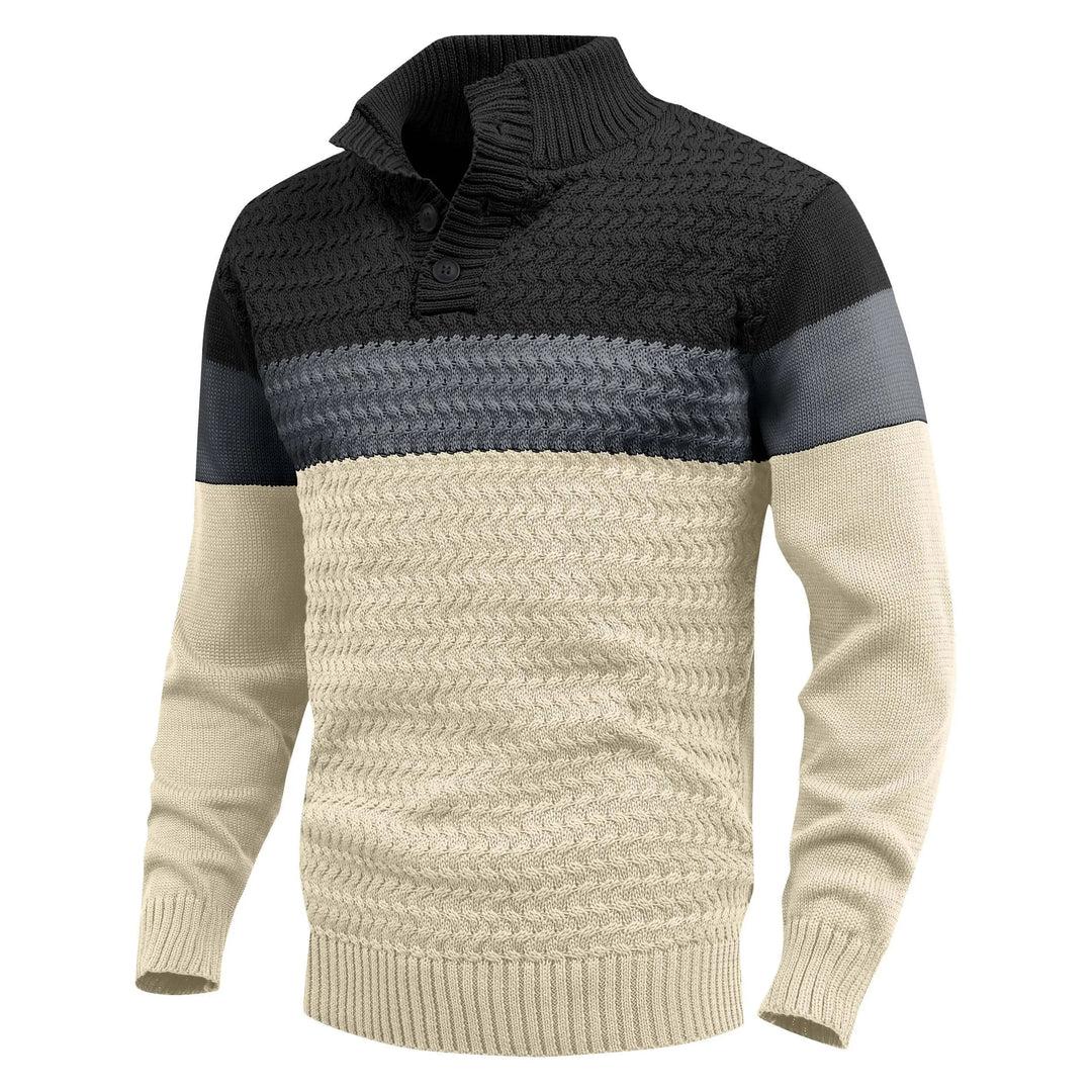 The Alpine Color-Block Knit