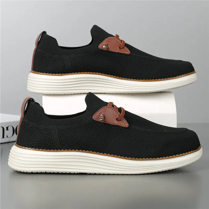 Seville Slip-On Leather Sneakers | Lightweight Casual Loafers