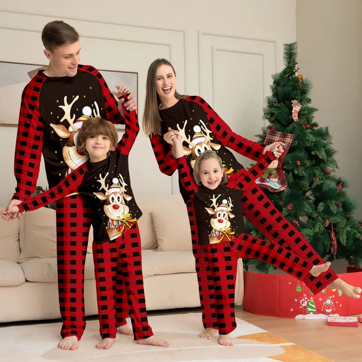Festive Family Matching Pajama Set