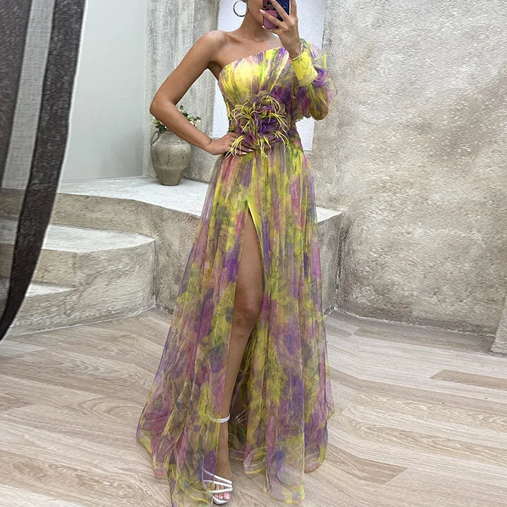 Aurelia Floral Tulle Dress