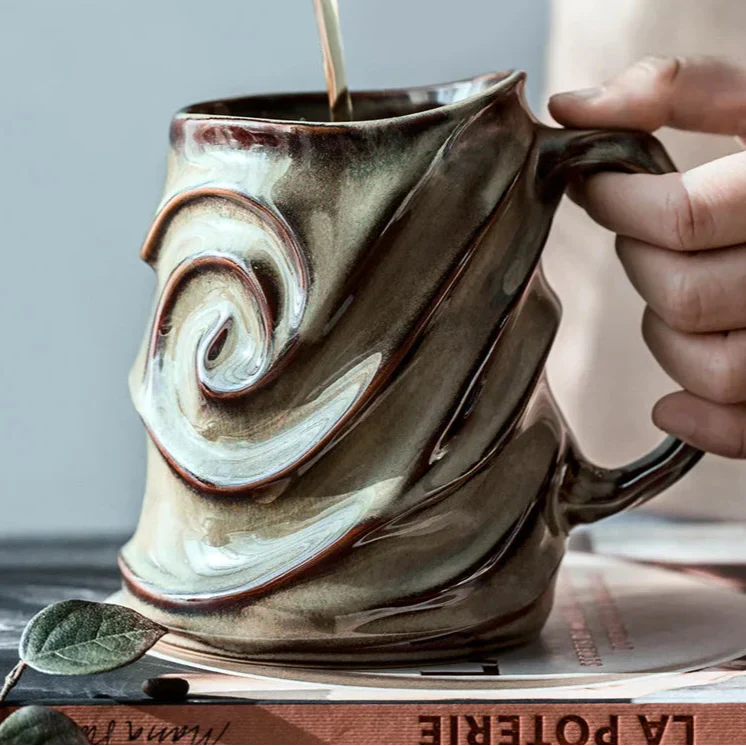 Nord Ceramic Spiral Mug