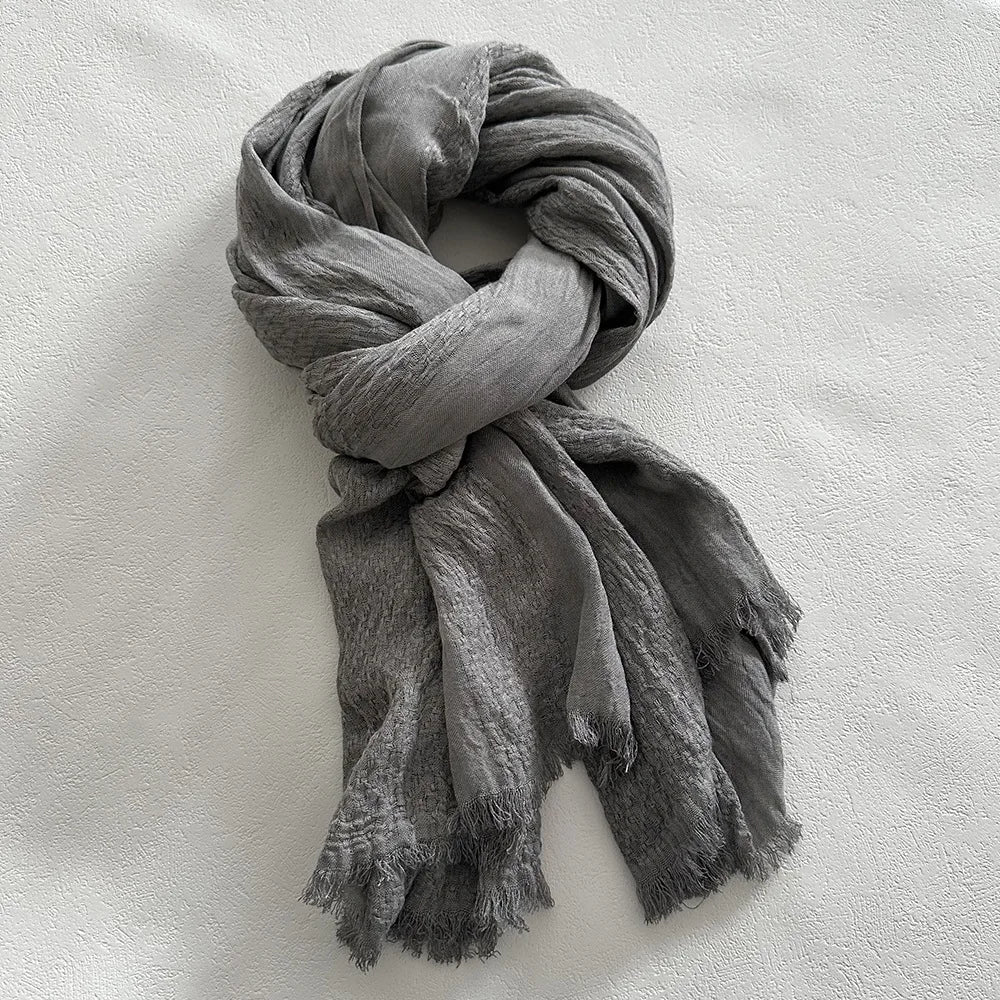 The Coastal Linen Scarf