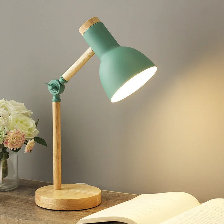 Arlo Wooden Desk Lamp