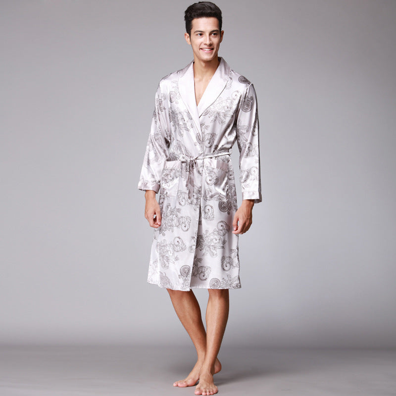 Imperio Satin Lounge Robe