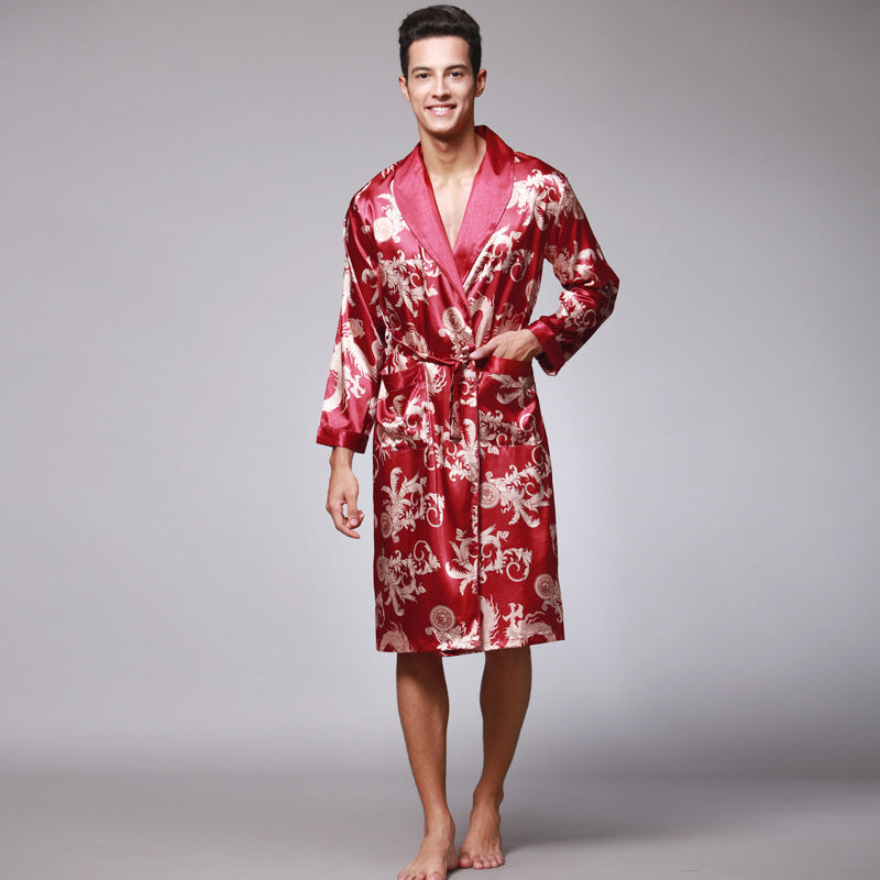 Imperio Satin Lounge Robe