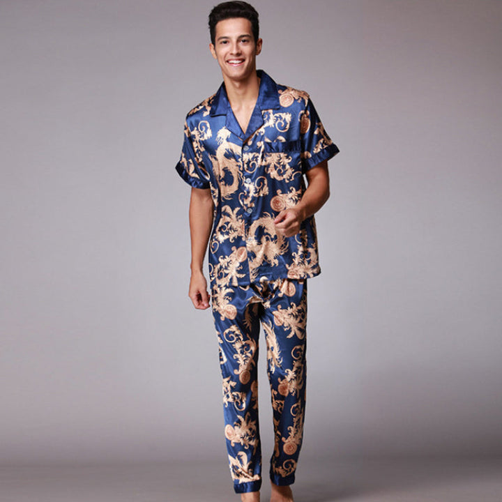 Oriente Luxe Silk Pajama Set