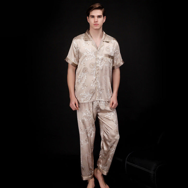 Oriente Luxe Silk Pajama Set