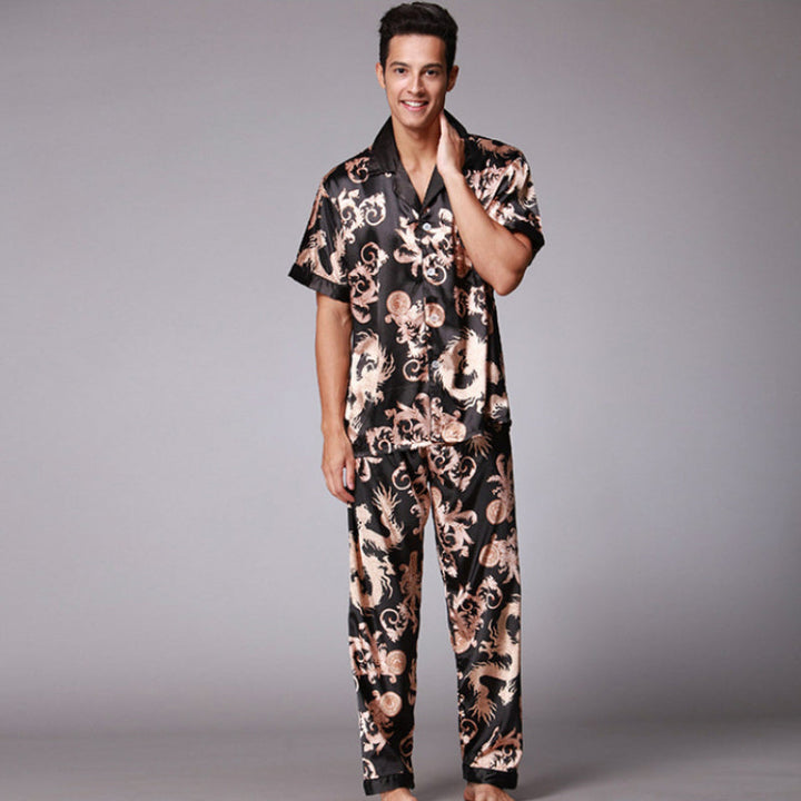 Oriente Luxe Silk Pajama Set