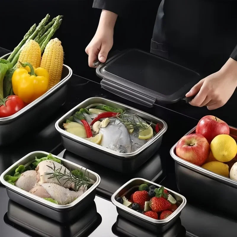 Stainless Steel Lunch Box Set