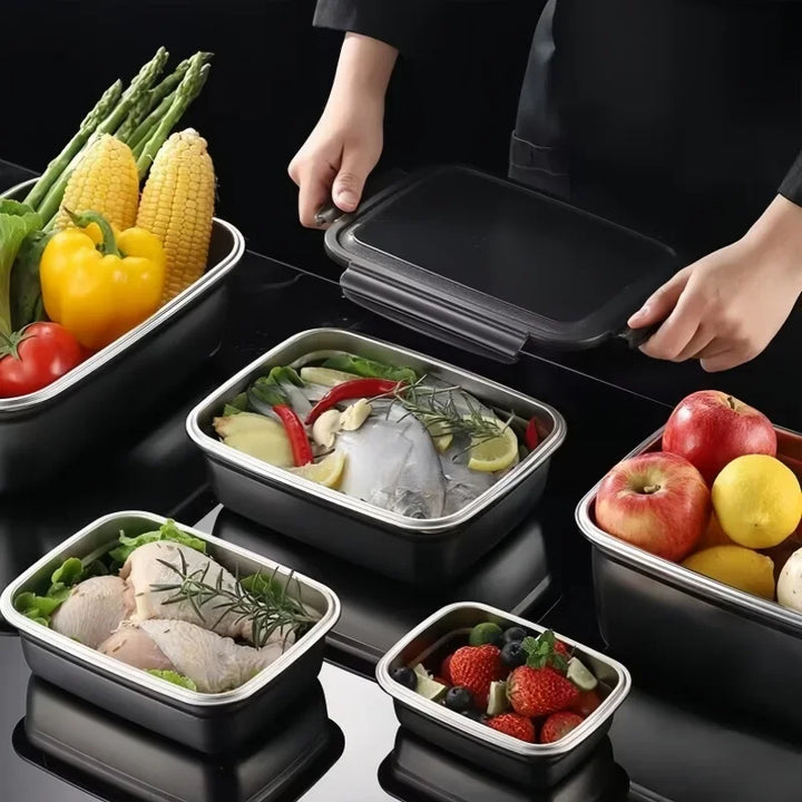 Stainless Steel Lunch Box Set