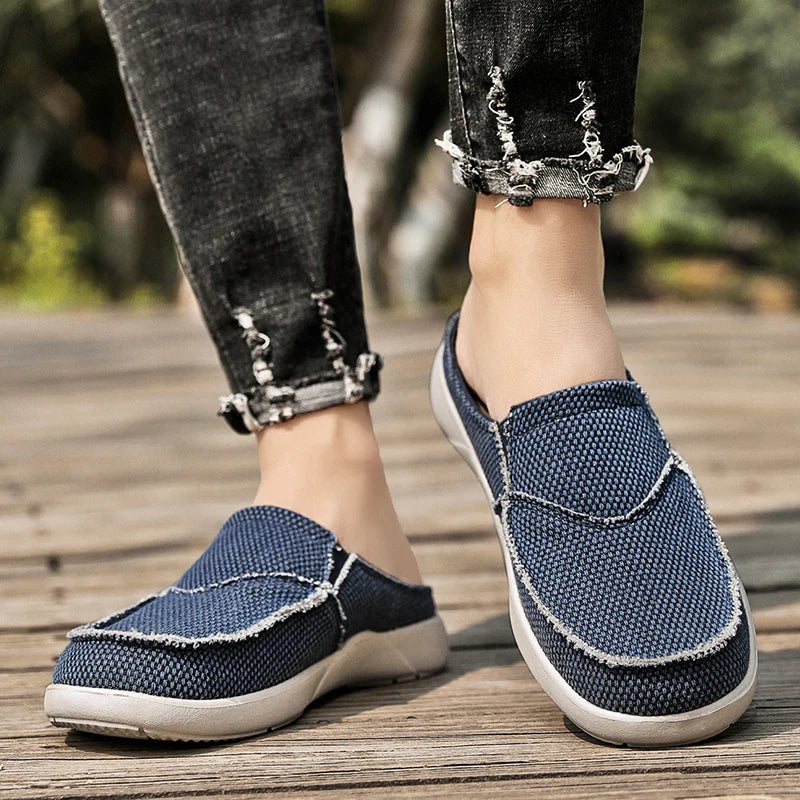 Monaco Slip-On Canvas Loafers