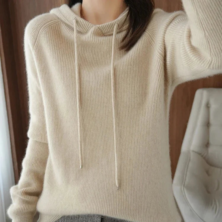 Calderon Cashmere Hood Knit