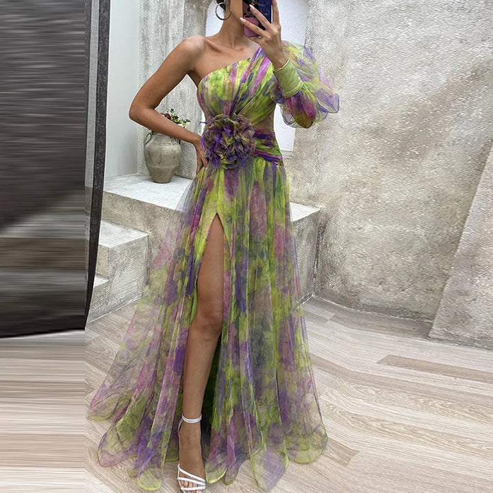 Aurelia Floral Tulle Dress