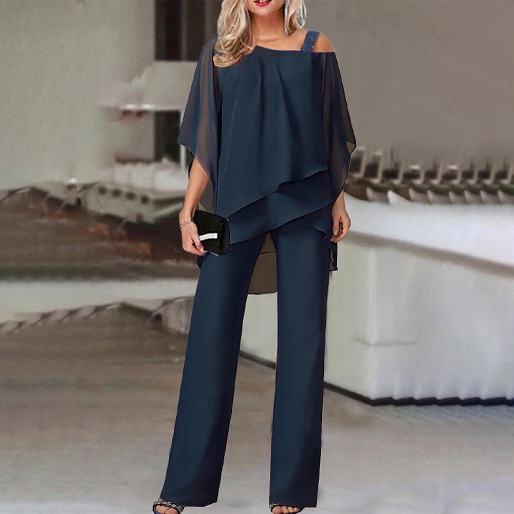 Axton Elegant Cold Shoulder Jumpsuit