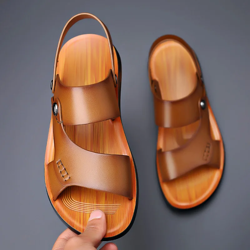 Renley Leather Sandals
