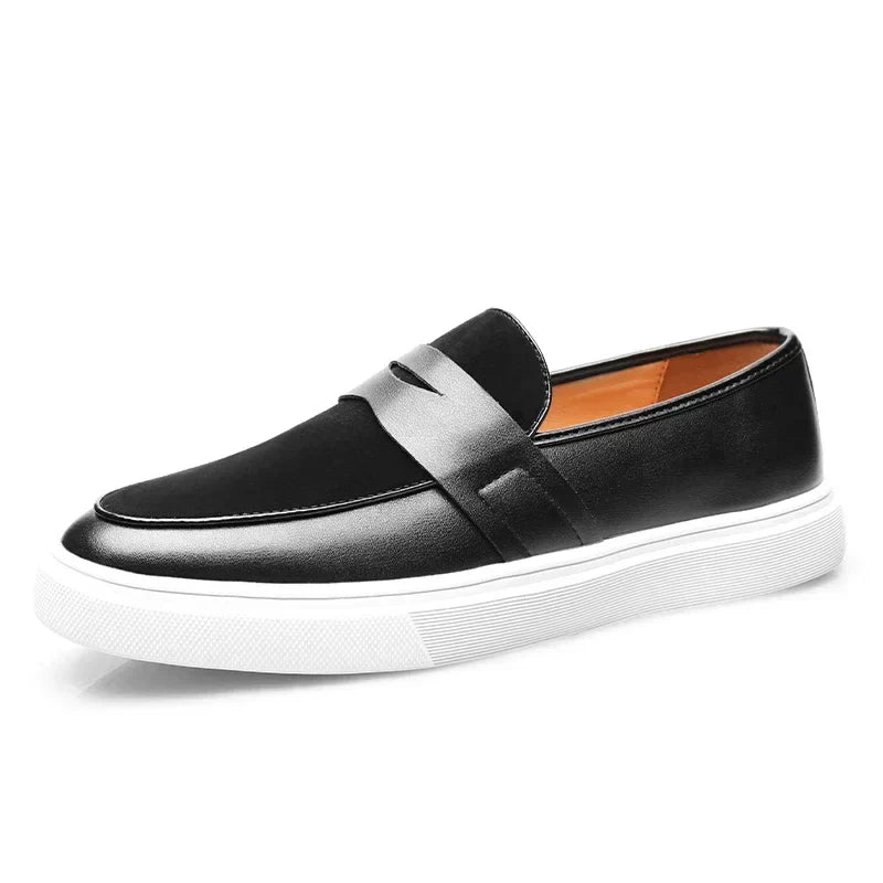 Ravello Leather Slip-On Loafers