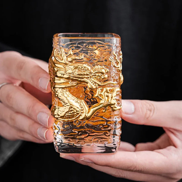 Year of the Dragon Whiskey Glass