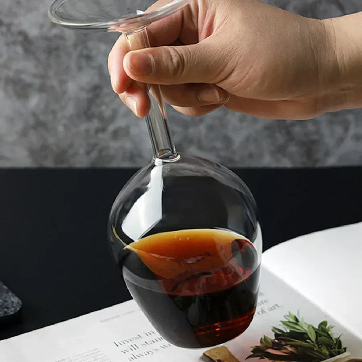 Upside-down Decanter Glass