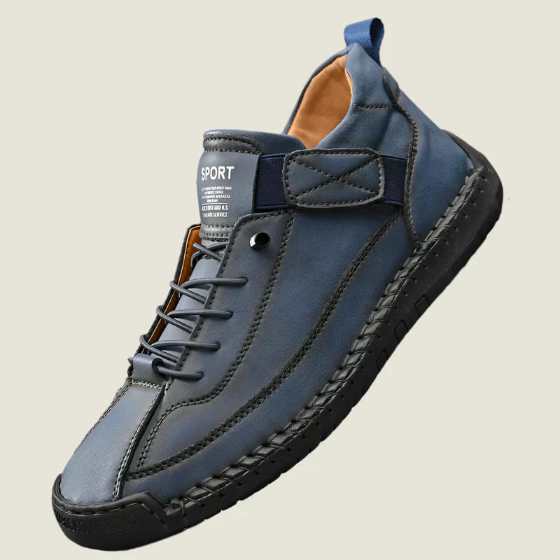 Barzano Leather Trail Loafers