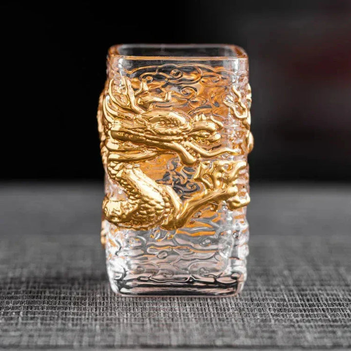 Year of the Dragon Whiskey Glass