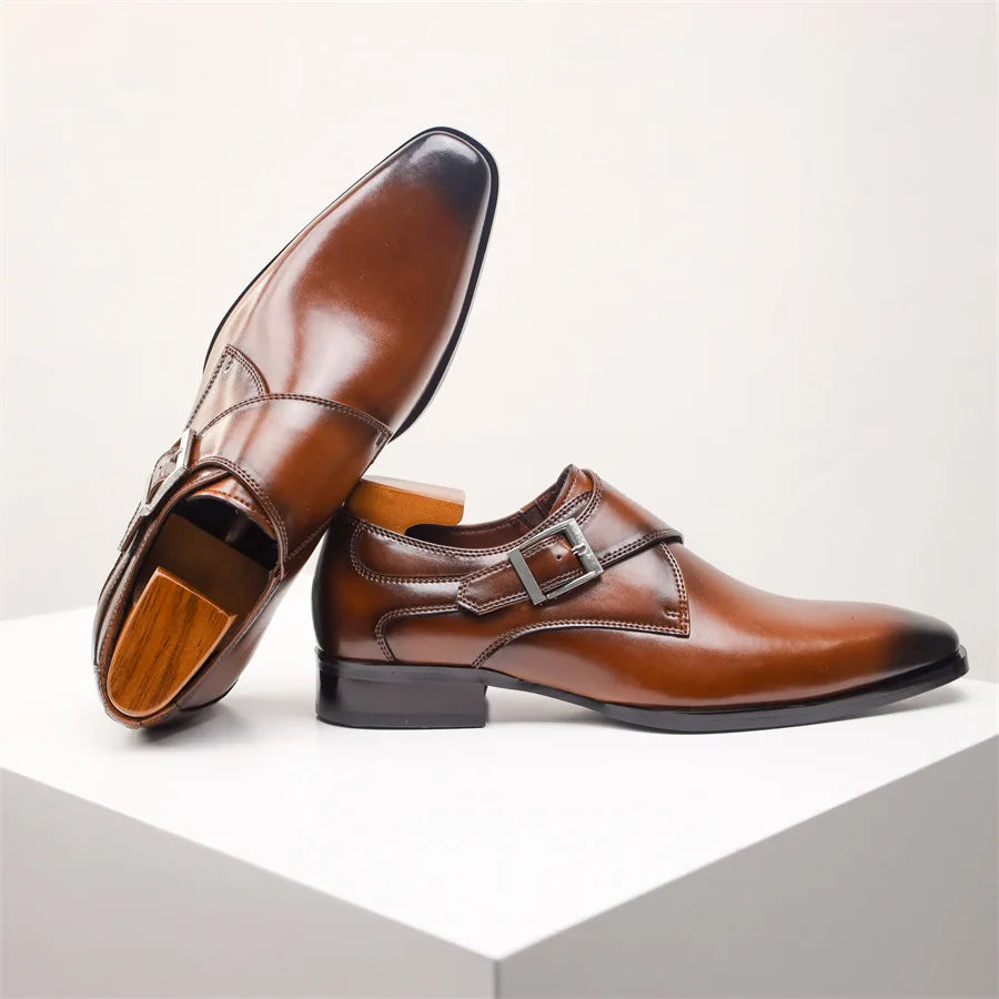 Verona Monk Strap Dress Shoes