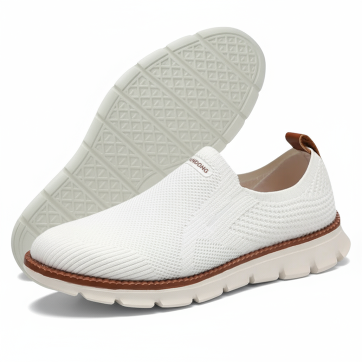Men’s Breathable Slip-On Knit Walking Sneakers