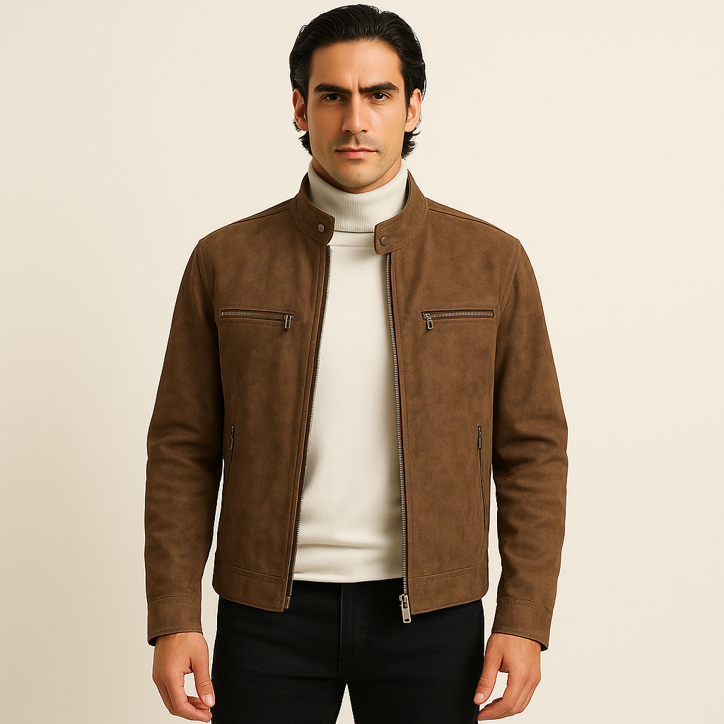 The Heritage Suede Rider Jacket