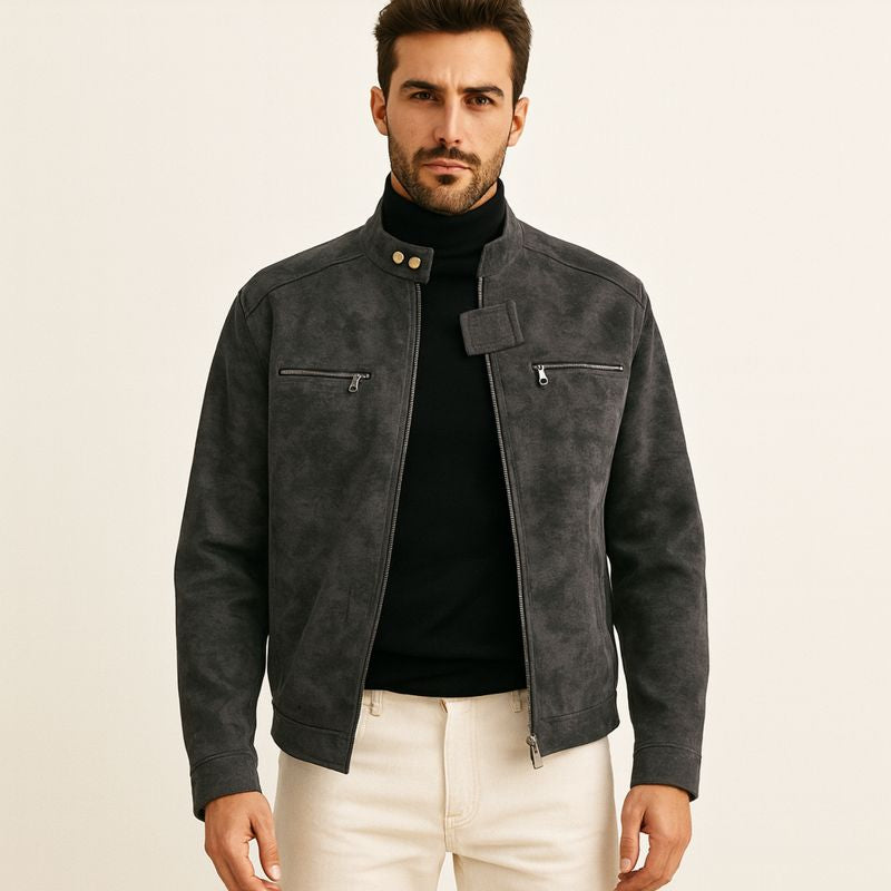 The Heritage Suede Rider Jacket