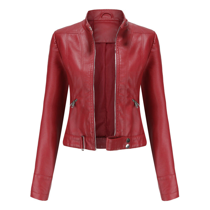 Selene Faux Leather Biker Jacket