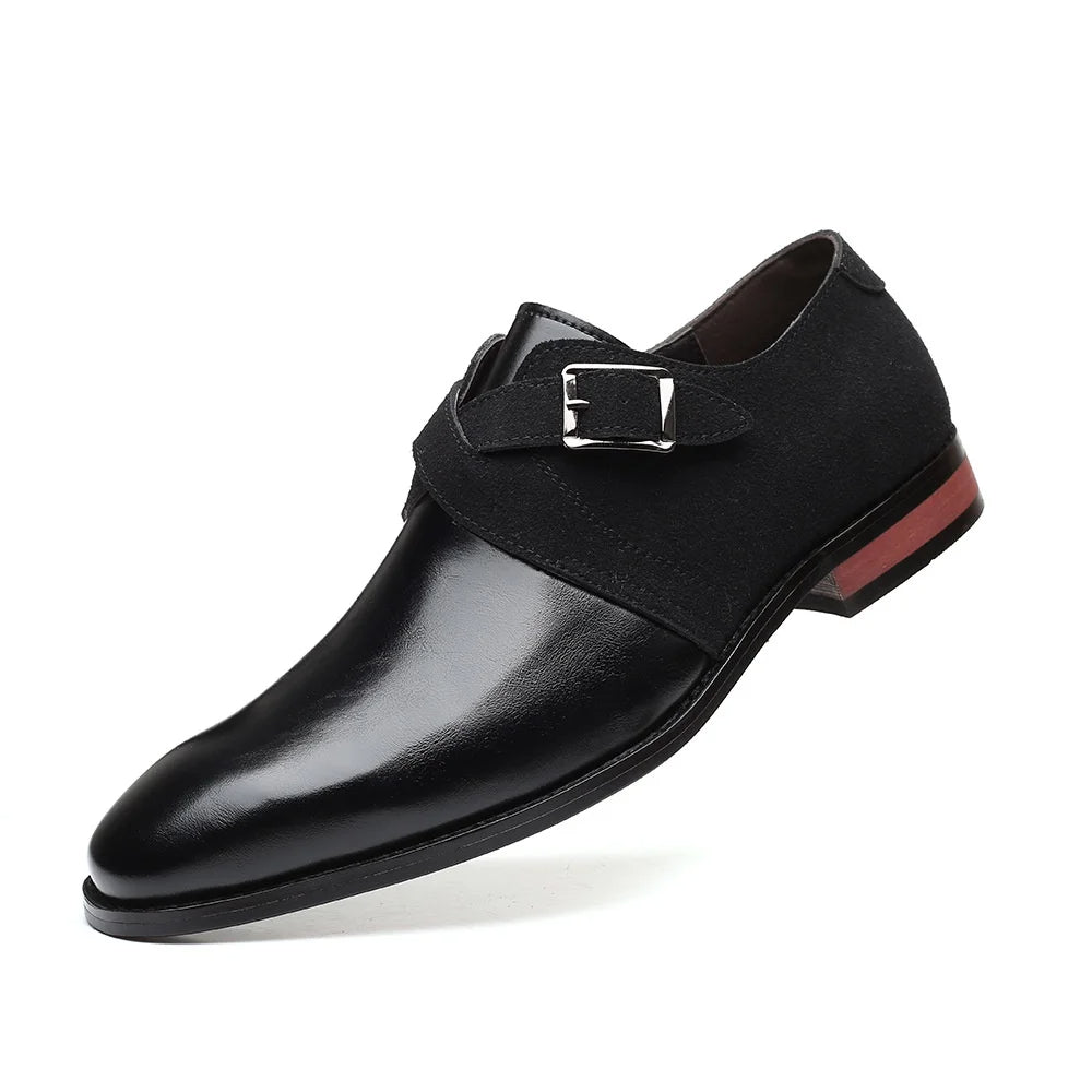 Harrow Suede Monk Strap Loafer