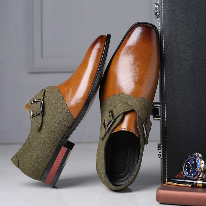 Harrow Suede Monk Strap Loafer