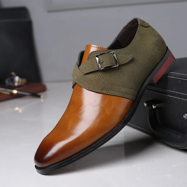 Harrow Suede Monk Strap Loafer