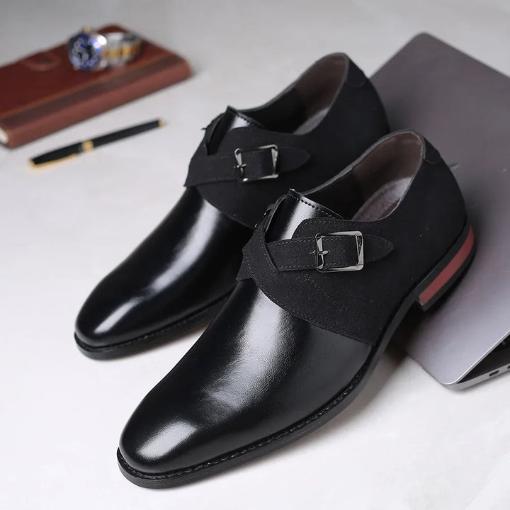 Harrow Suede Monk Strap Loafer