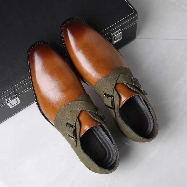 Harrow Suede Monk Strap Loafer