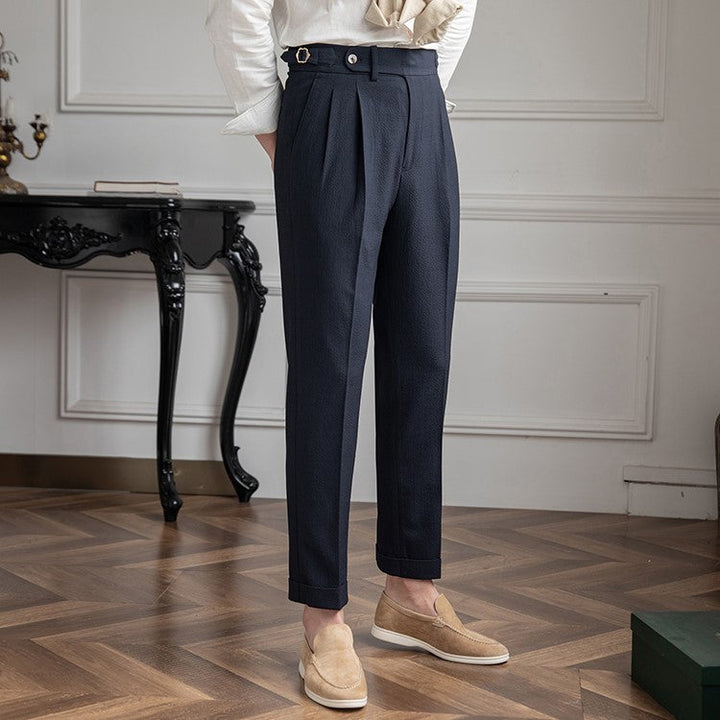 Liam Tailored High Waist Trousers