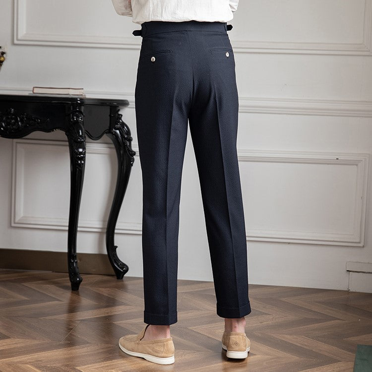 Liam Tailored High Waist Trousers