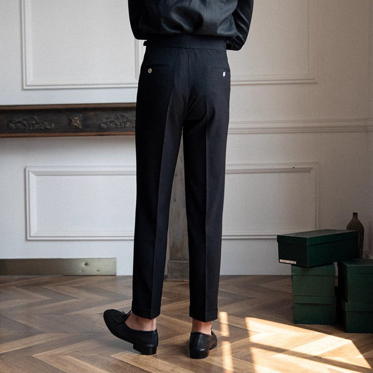 Liam Tailored High Waist Trousers