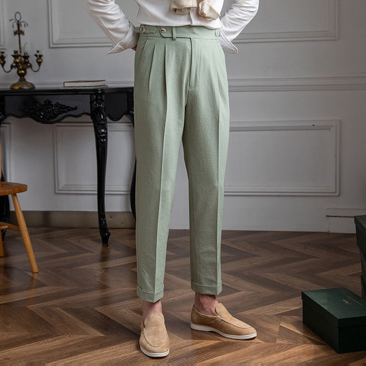 Liam Tailored High Waist Trousers